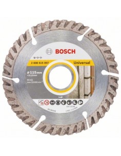 Bosch Disco de corte de diamante Standard for Universal 115x22,23 115x22.23x2x10