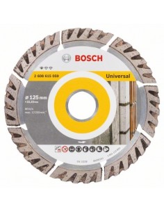 Bosch Disco de corte de diamante Standard for Universal 125x22,23 125x22.23x2x10