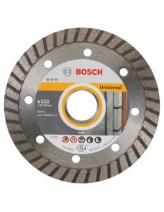 Bosch Disco tronzador de diamante Standard for Universal Turbo 115 x 22,23 x 2 x 10 mm