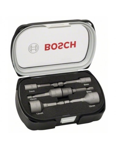 Bosch Set de 6 llaves de vaso 50 mm