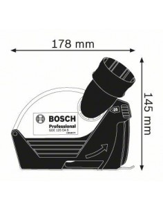 Caperuza de aspiración GDE 125 EA-S Professional BOSCH | Compra online 2
