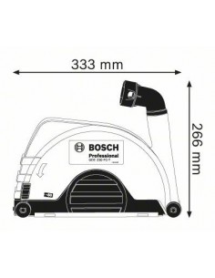 Caperuza de aspiración GDE 230 FC-T Professional BOSCH | Compra online 2