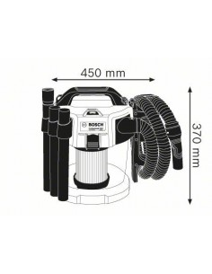 ▷BOSCH  Aspirador a batería  GAS 18V-10 L Professional | Compra online 2