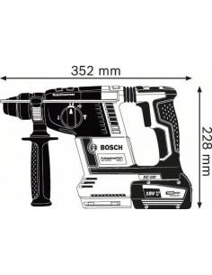 Martillo perforador a batería SDS-plus GBH 18V-26 BOSCH |Compra online 2
