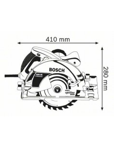 Sierra circular portátil GKS 85 Professional BOSCH | Compra online 2