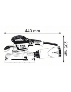 Lijadora orbital GSS 280 AVE Professional BOSCH | Compra online 2