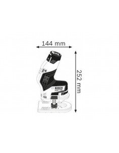 Fresadora de cantos a batería GKF 12V-8 Professional 2