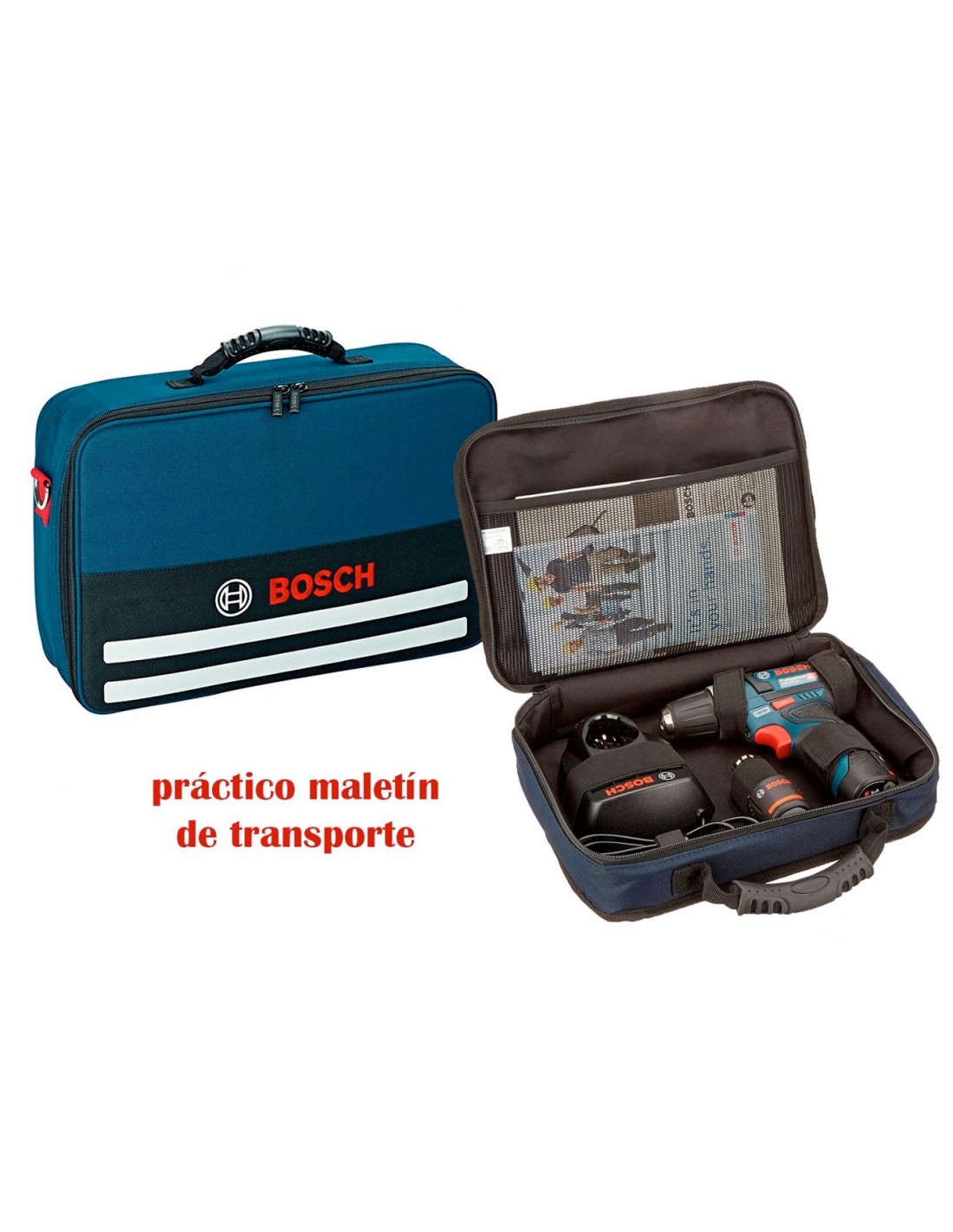 Bosch Bosch Professional Herramienta multiusos empotrada GRO 12 V-Li 06019C5000 Taladro percutor a batería GSB 12V-15