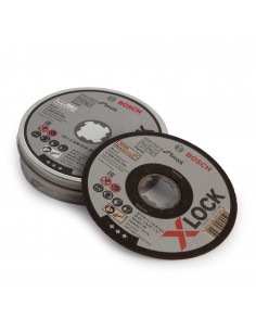 X-LOCK Standard for Inox 10x115x1x22,23 mm, corte recto x10uds